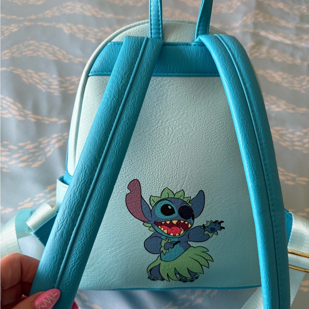 Disney Stitch loungefly Backpack - Picture 6 of 7
